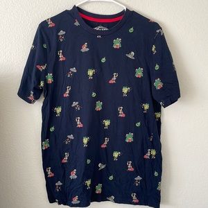Christmas alien tee